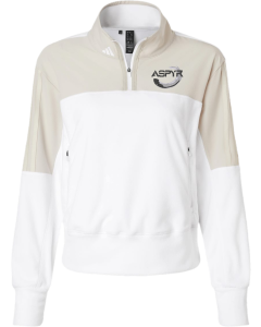 Women's Fleece Quarter-Zip Pullover with Aspyr embroidered logo