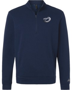 Men's Elevated Fleece Quarter-Zip Pullover with Aspyr embroidered logo