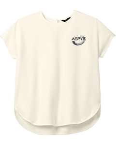 Women's Stretch Crepe Crew with Aspyr embroidered logo