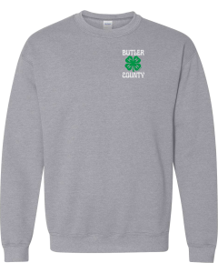 Heavy Blend™ Crewneck Sweatshirt with 4H Words Logo