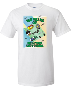 DryBlend® T-Shirt with Re-Uniting Friends 2025 Fair Logo