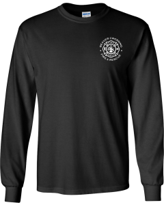 Ultra Cotton® Long Sleeve T-Shirt with 2023 Flag Logo