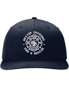 Solid Twill Trucker with Embroidered Department Hat Logo