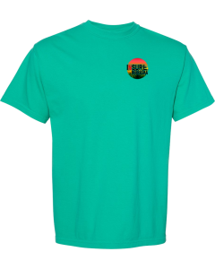 Garment-Dyed Heavyweight T-Shirt with Sunset Logo