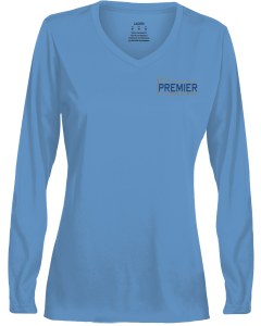 Ladies NexGen Wicking Long Sleeve Tee with Embroidered Branch Logos