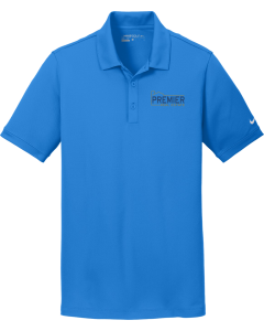 Dri-FIT Solid Icon Pique Modern Fit Polo with Embroidered Branch Logos