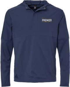 Men's Hooded Anorak with Embroidered Branch Logos