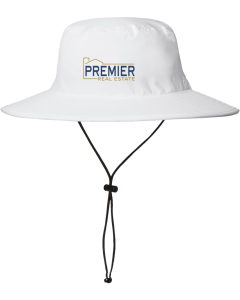 Sustainable Sun Hat with Embroidered Branch Logos