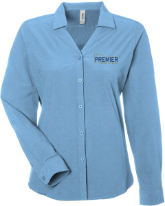 Women's Ultra UVP® Marina Shirt with Embroidered Branch Logos