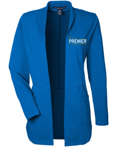 Women's Raleigh Stretch Cardigan with Embroidered Branch Logos