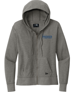 Ladies Thermal Full-Zip Hoodie with Embroidered Branch Logos