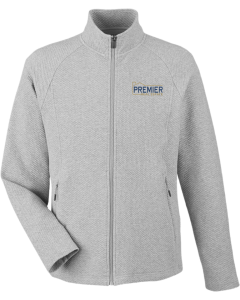 Men's Spirit Textured Full-Zip with Embroidered Branch Logos