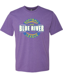 CVC T-Shirt with 2025 Blue River Softball logo