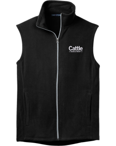 Microfleece Vest with Cattle Bank