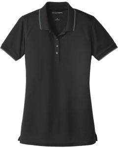 Port Authority Ladies Dry Zone® UV Micro-Mesh Tipped Polo