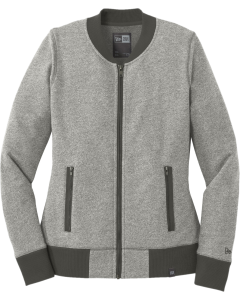 Ladies French Terry Baseball Full-Zip