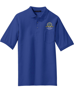 Silk Touch Polo with Pocket with Embroidered JCDT Logo