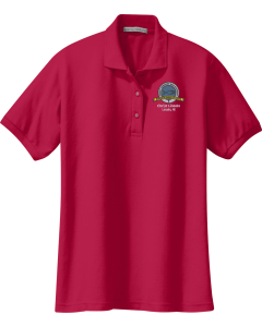 Ladies Silk Touch Polo with Embroidered JCDT Logo