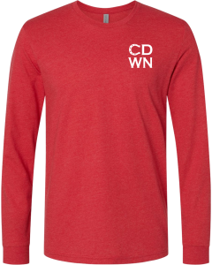 Unisex CVC Long Sleeve T-Shirt with CDWN 2026 Logo