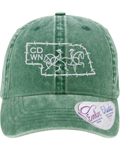 Women's Pigment-Dyed with Fashion Undervisor Cap with CDWN Hat Logo