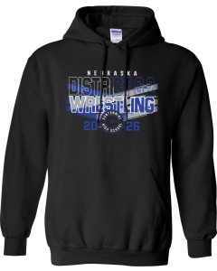 Unisex Heavy Blend™ Hooded Sweatshirt with District C2 Wrestling