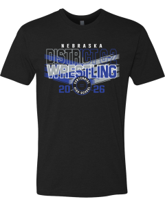 Unisex CVC T-Shirt with District C2 Wrestling