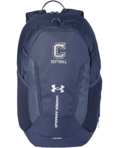 Hustle Backpack 6.0 with Embroidered C Softball Logo