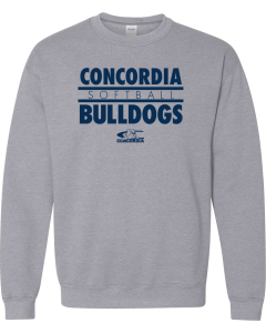 Heavy Blend™ Crewneck Sweatshirt with Concordia Bulldogs Logo