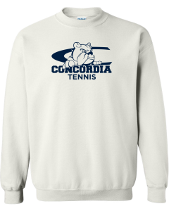 Heavy Blend™ Crewneck Sweatshirt with Concordia Tennis Logo