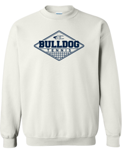 Unisex Heavy Blend™ Crewneck Sweatshirt with Tennis Diamond Net Logo