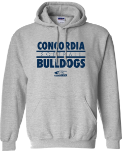 Heavy Blend™ Hooded Sweatshirt with Concordia Bulldogs Logo
