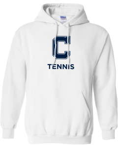 Heavy Blend™ Hooded Sweatshirt with Block C Tennis Logo