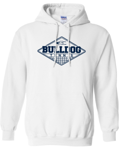Unisex Heavy Blend™ Hooded Sweatshirt with Tennis Diamond Net Logo