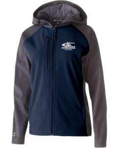 Women's Raider Soft Shell Jacket with Embroidered C-Dog Softball Logo