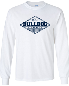 Unisex Ultra Cotton® Long Sleeve T-Shirt with Tennis Diamond Net Logo