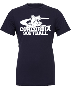 Jersey Tee with C-Dog Softball Logo