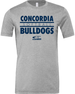 Jersey Tee with Concordia Bulldogs Logo