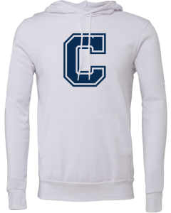 Unisex Sponge Fleece Hoodie with C-Logo