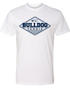 Unisex CVC T-Shirt with Tennis Diamond Net Logo