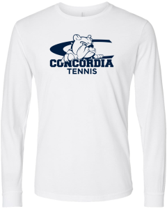 CVC Long Sleeve T-Shirt with Concordia Tennis Logo