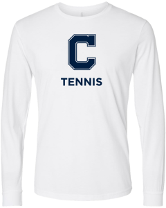 CVC Long Sleeve T-Shirt with Block C Tennis Logo