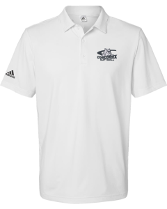 Ultimate Solid Polo with Embroidered C-Dog Softball Logo