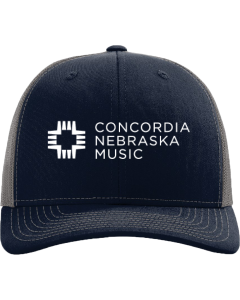 Snapback Trucker Cap with Music Hat Logo