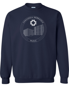 Unisex Heavy Blend™ Crewneck Sweatshirt with 2023 Music Logo