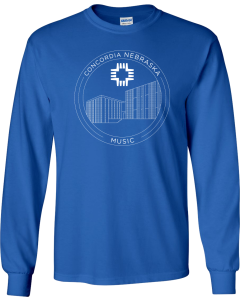 Unisex Ultra Cotton® Long Sleeve T-Shirt with 2023 Music Logo