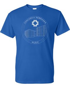 Unisex DryBlend® T-Shirt with 2023 Music Logo