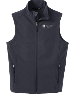 Core Soft Shell Vest with Music Embroidered logo