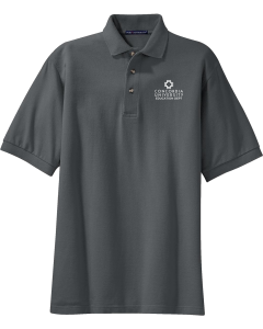 Heavyweight Cotton Pique Polo with CASE Embroidered Logo