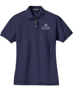 Ladies Heavyweight Cotton Pique Polo with CASE Embroidered Logo