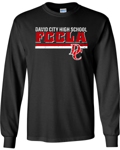 Unisex Ultra Cotton® Long Sleeve T-Shirt with 2025 FCCLA Logo